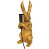 Clayre & Eef 6LMP748 Lampada da tavolo Rabbit color oro 13x17x36 cm E27-max 1x60W