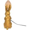 Clayre & Eef 6LMP748 Lampada da tavolo Rabbit color oro 13x17x36 cm E27-max 1x60W