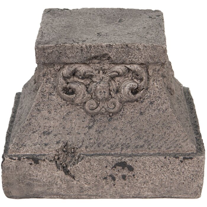 Clayre & Eef 6MG0021 Decorazione Ornamento Grigio 18x18x14 cm