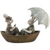 Clayre & Eef 6PR3534 Coniglio Deco Verde, Marrone, Beige 14x10x12 cm