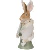 Clayre & Eef 6PR3594 Coniglio decorativo Verde, Marrone, Beige 16x13x30 cm
