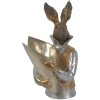 Clayre & Eef 6PR3599 Coniglio Deco color oro 16x13x30 cm
