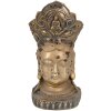 Clayre & Eef 6PR3620 Buddha decorativo color oro 11x9x22 cm