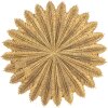 Clayre & Eef 6PR4775 Ciotola decorativa color oro Ø 20x2 cm