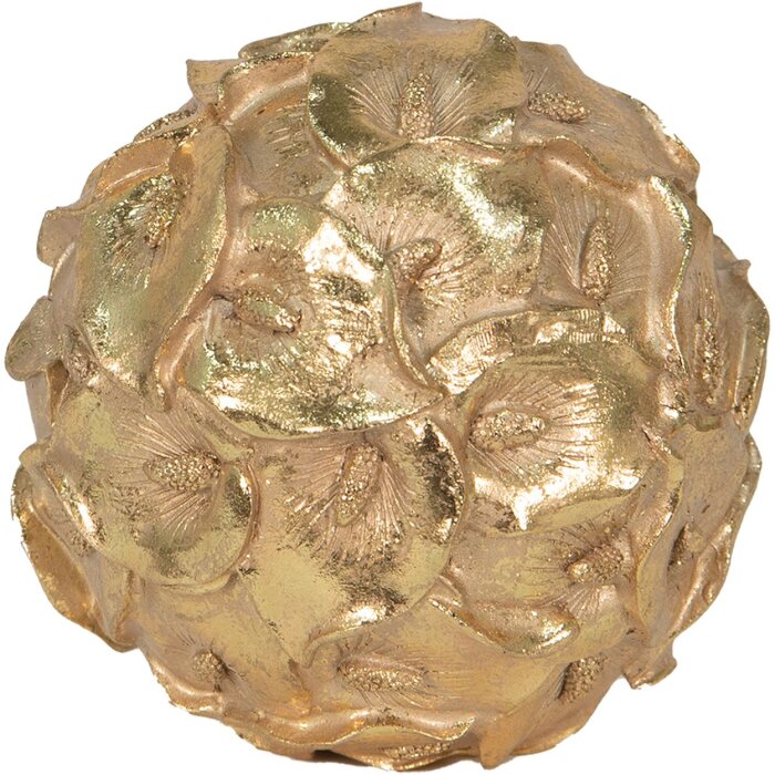Clayre & Eef 6PR4780 Pallone Deco color oro Ø 10 cm