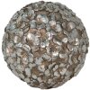 Clayre & Eef 6PR4782 Palla Deco color argento Ø 10 cm
