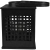 Clayre & Eef 6RO0579L Lanterna nera 19x19x25 cm