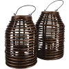 Clayre & Eef 6RO0581M Lanterna marrone Ø 22x32 cm