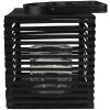 Clayre & Eef 6RO0586L Lanterna nera 21x21x25 cm