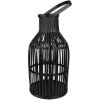 Clayre & Eef 6RO0591 Lanterna nera Ø 23x39 cm