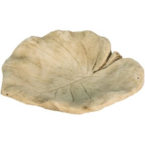 Clayre & Eef 6TE0384 Mangiatoia per uccelli Leaf...