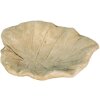 Clayre & Eef 6TE0384 Mangiatoia per uccelli Leaf Beige 22x22x6 cm
