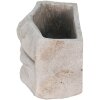 Clayre & Eef 6TE0389S Vaso da fiori per interni Grigio Bocca 21x13x14 cm