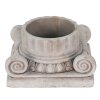 Clayre & Eef 6TE0390S Vaso da fiori per interni grigio 21x21x11 cm