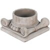 Clayre & Eef 6TE0390S Vaso da fiori per interni grigio 21x21x11 cm