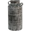 Clayre & Eef 6Y4706 Caraffa decorativa per il latte grigio 19x17x33 cm