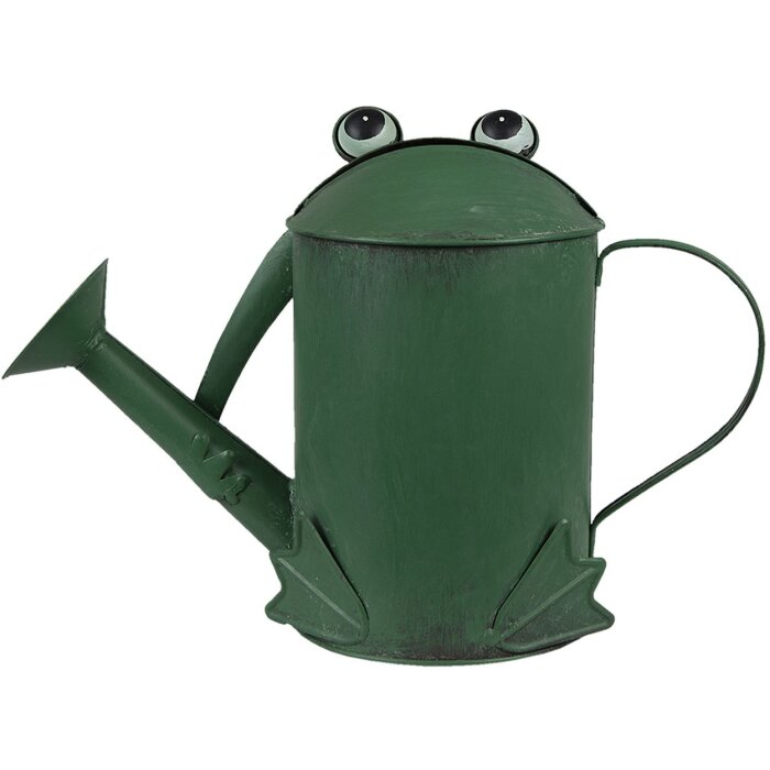 Clayre & Eef 6Y4725 Annaffiatoio Deco Verde 37x15x25 cm