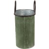 Clayre & Eef 6Y4773 Vaso da fiori per interni verde, marrone 36x18x25 - 30x15x23 cm
