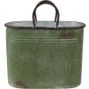Clayre & Eef 6Y4773 Vaso da fiori per interni verde, marrone 36x18x25 - 30x15x23 cm