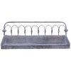 Clayre & Eef 6Y4775 Mensola a muro Beige ,Brown 55x18x21 cm