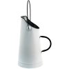 Clayre & Eef 6Y4777 Scivolo per carbone Deco Bianco, Marrone Ø 15x30 cm