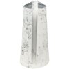 Clayre & Eef 6Y4799 Brocca decorativa grigia, bianca 16x12x22 cm