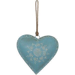 Clayre & Eef 6Y4815L Ciondolo Gioielli Cuore Blu...