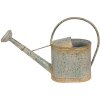 Clayre & Eef 6Y4993 Annaffiatoio Deco Grigio 50x16x33 cm