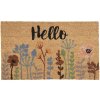 Clayre & Eef FOBMC Tappeto per porte da interno 75x45x1 cm