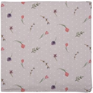 Clayre & Eef HBU21 Copricuscino Rosa, Beige 40x40 cm