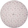 Clayre & Eef HBU48 Asciugamano da tè rosa, beige Ø 80 cm