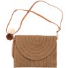 Clayre & Eef JZBG0260CH Borsa donna marrone 27x3x20 cm