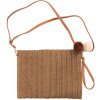 Clayre & Eef JZBG0260CH Borsa donna marrone 27x3x20 cm