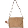 Clayre & Eef JZBG0260LCH Borsa donna Marrone 27x3x20 cm