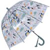 Clayre & Eef JZCUM0006BL Ombrello bambini blu Ø 50 cm