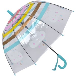 Clayre & Eef JZCUM0007BL Ombrello bambini blu...