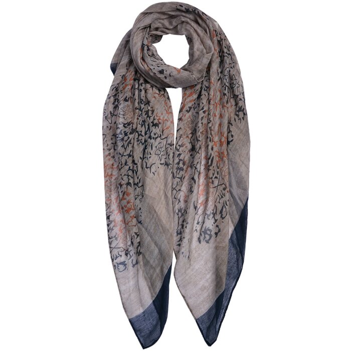 Clayre & Eef JZSC0666BL Sciarpa donna modello blu 70x180 cm
