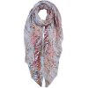 Clayre & Eef JZSC0675 Sciarpa donna modello Beige 90x180 cm