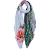 Clayre & Eef JZSC0676 Sciarpa donna modello bianco 90x180 cm