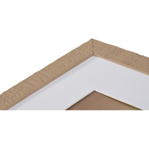 Telaio in legno Henzo Driftwood 30x30 cm beige con Passepartout 18x18 cm