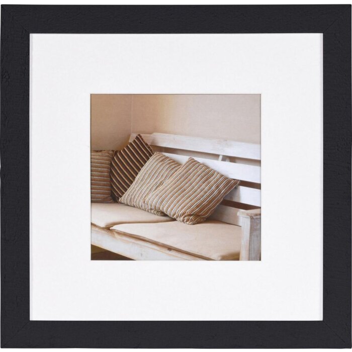 Cornice in legno Driftwood 30x30 cm grigio scuro