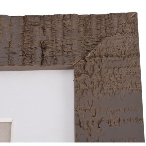 Henzo Cornice in legno Driftwood 30x30 cm marrone medio con passepartout 18x18 cm