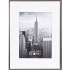 Cornice 30x40 cm in alluminio Manhattan in grigio acciaio
