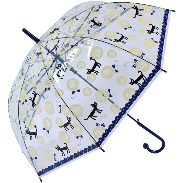 Clayre & Eef JZUM0055BL Ombrello Adulti Blu 60 cm