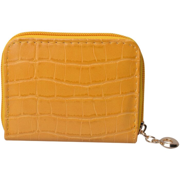 Clayre & Eef JZWA0125Y Portafoglio giallo 10x8 cm