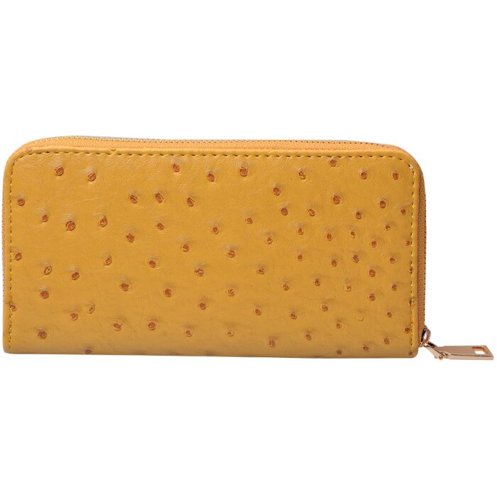 Clayre & Eef JZWA0127Y Portafoglio giallo 19x9 cm