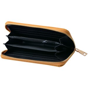 Clayre & Eef JZWA0129Y Portafoglio giallo 19x9 cm