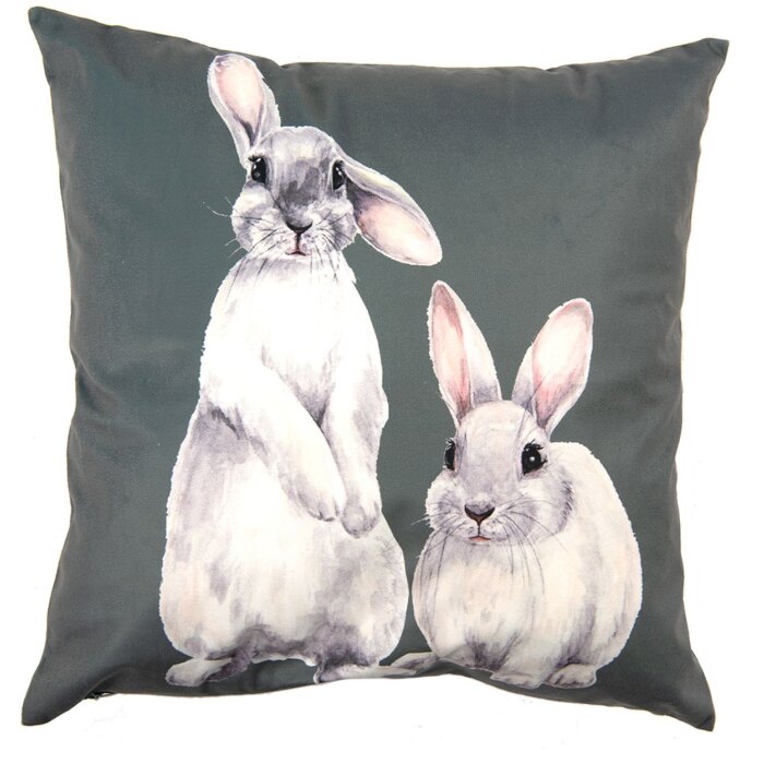 Clayre & Eef KT021.296 Copricuscino Verde 45x45 cm