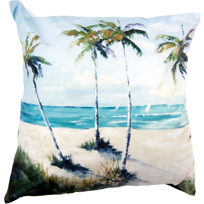 Clayre & Eef KT021.299 Copricuscino Blu 45x45 cm