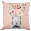 Clayre & Eef KT021.304 Copricuscino Rosa 45x45 cm